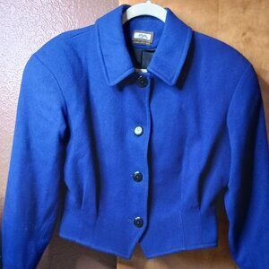 Vintage 100% virgin wool blazer